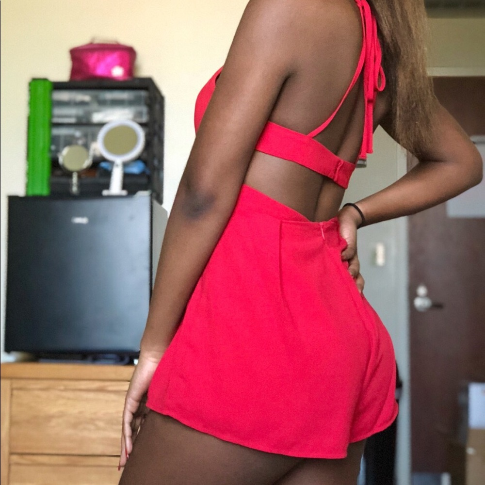 Red Romper